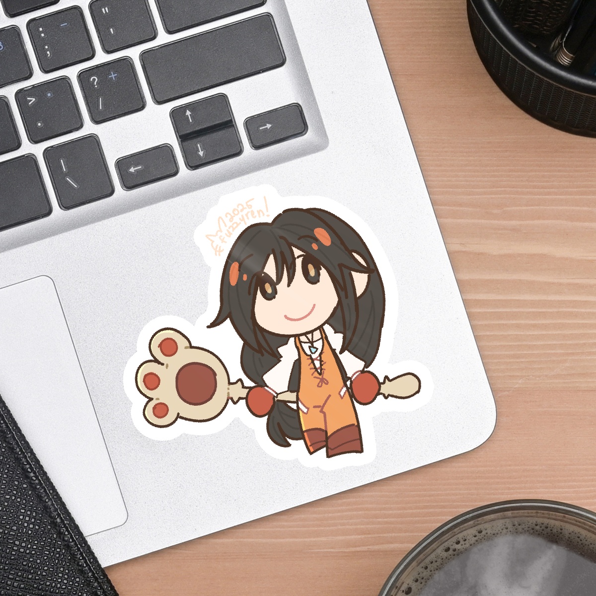 FF9 sticker - Garnet