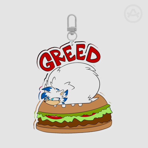 Greedy Torta Slasher Acrylic Keychains