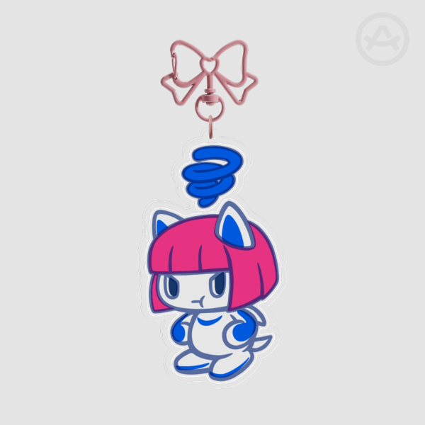 Isa Wig Slasher Chao Acrylic Keychains