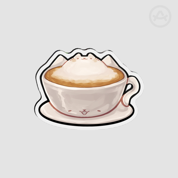 Coffee Cat | Fridge Magnet