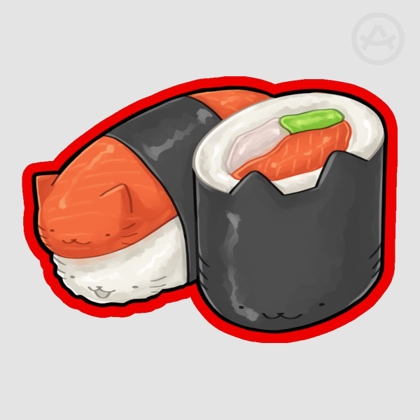 Sushi Cat | Sticker