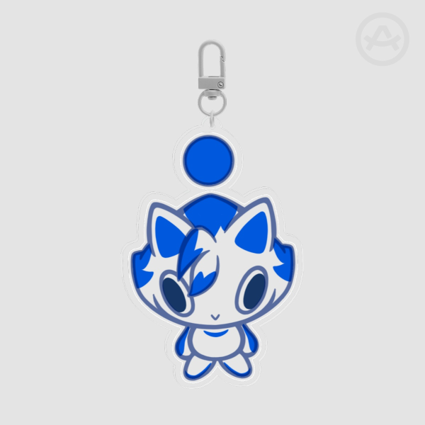 No thoughts Acrylic Keychains