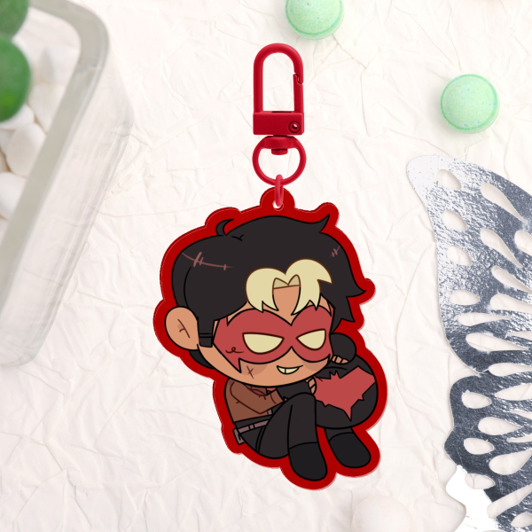 Red Hood Keychain