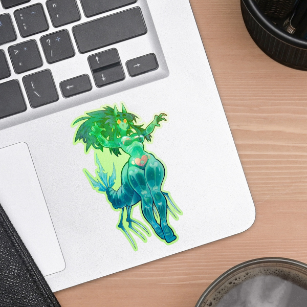 Ghost Sochi - ECTOPLASMIC Edition (Clear PET Vinyl Sticker)