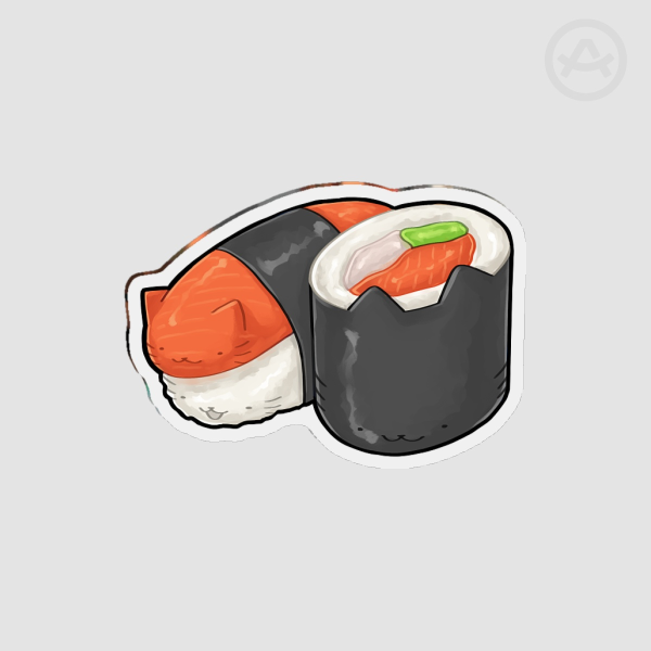 Sushi Cat | Fridge Magnet