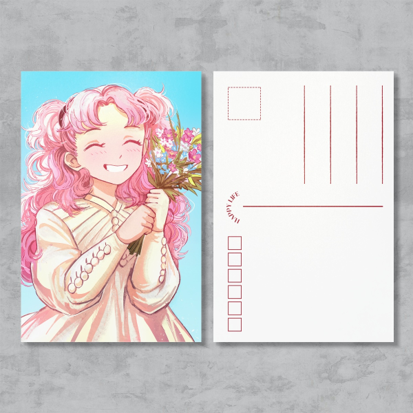 Tetia Postcard / Witch hat Atelier