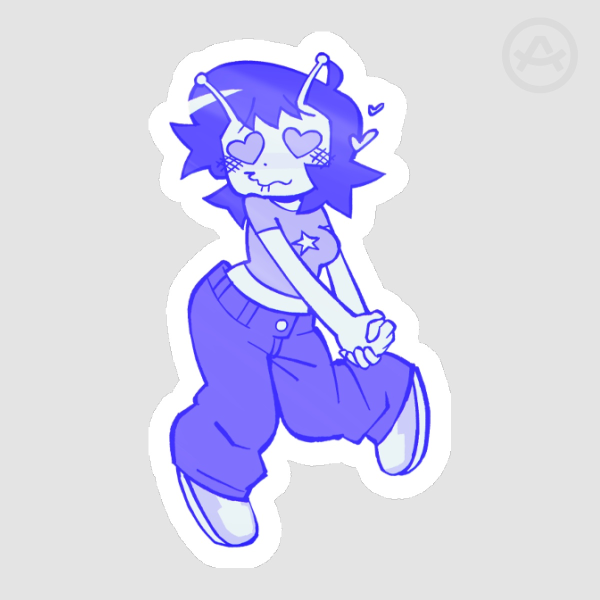 Loving Bluey Sticker