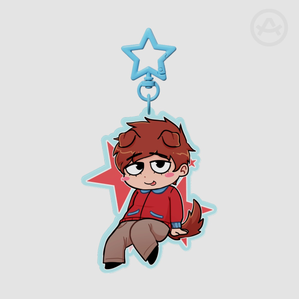 Clyde Donovan Clear Acrylic Keychain