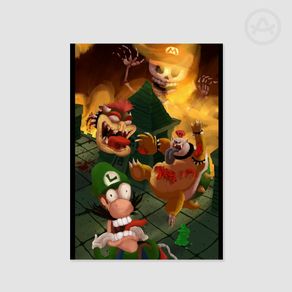 "Hollow Ween's Leave" Poster