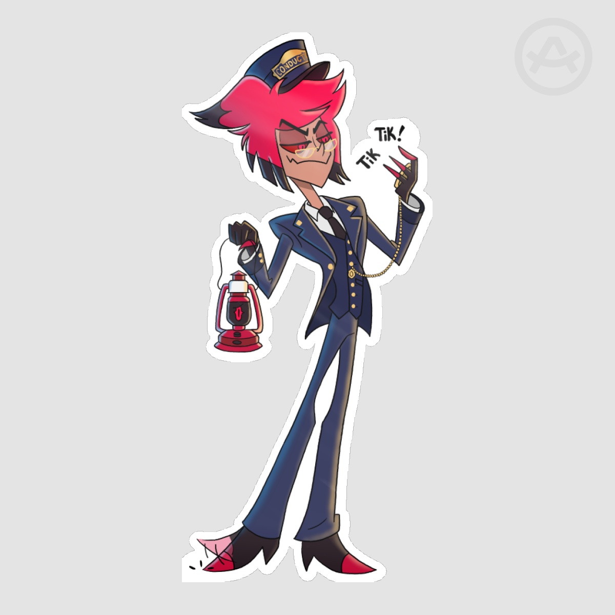 Human Alastor Keychain 
