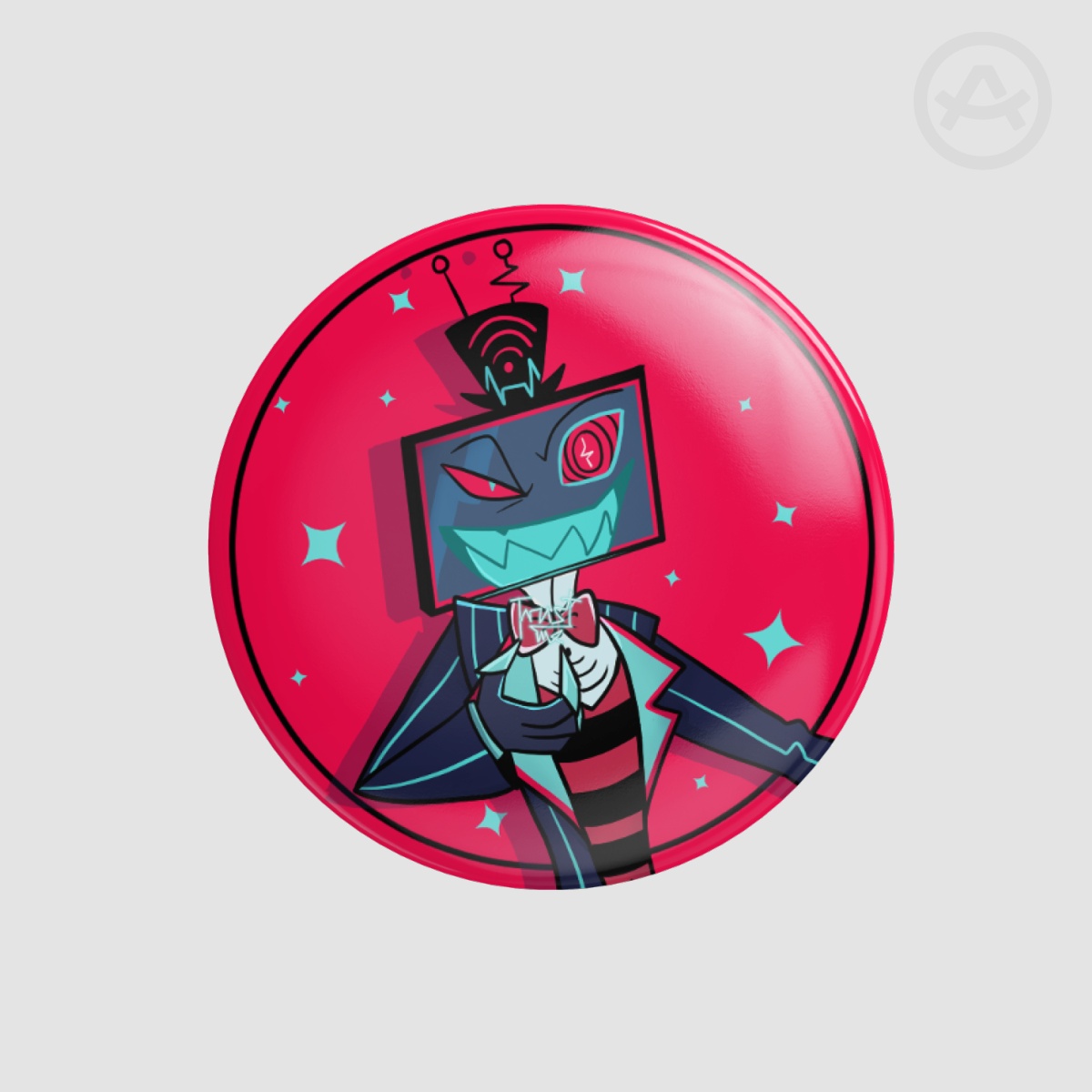 Vox Badge | 1.73" [Hazbin Hotel]