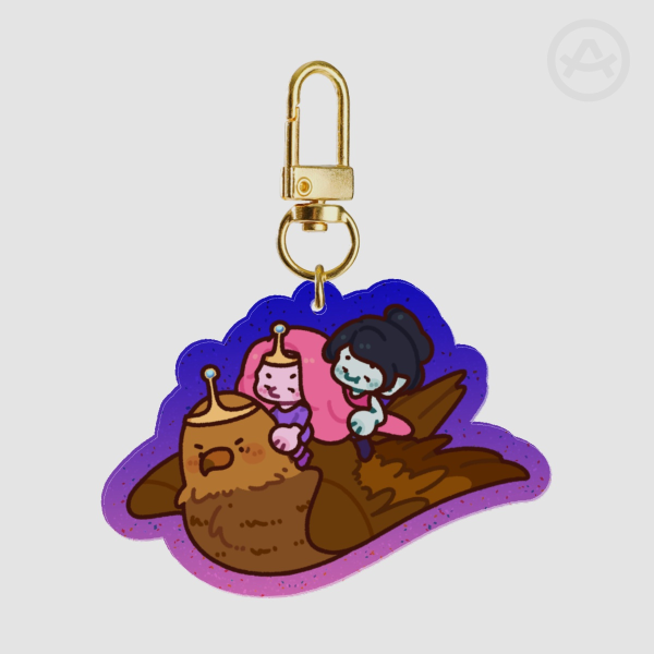 Bubbline Season 8 - Glitter Acrylic Keychain