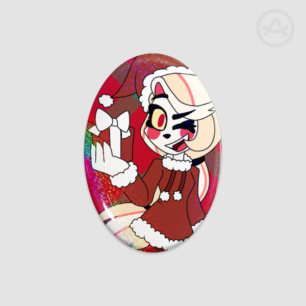 Santa Charlie Morningstar Oval Badges