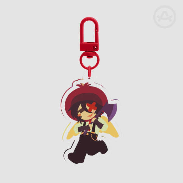 c!Quackity acrylic charm