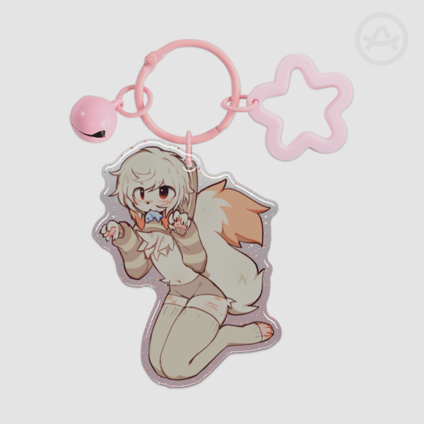 Deluxe Epoxy Wypher fish keychain