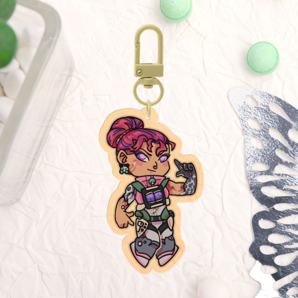 Warframe Kaya Keychain