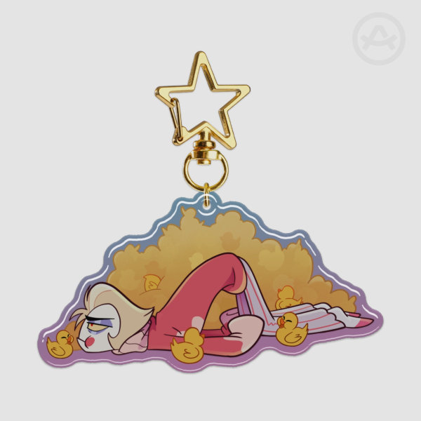 Unproducktive - Epoxy Keychain