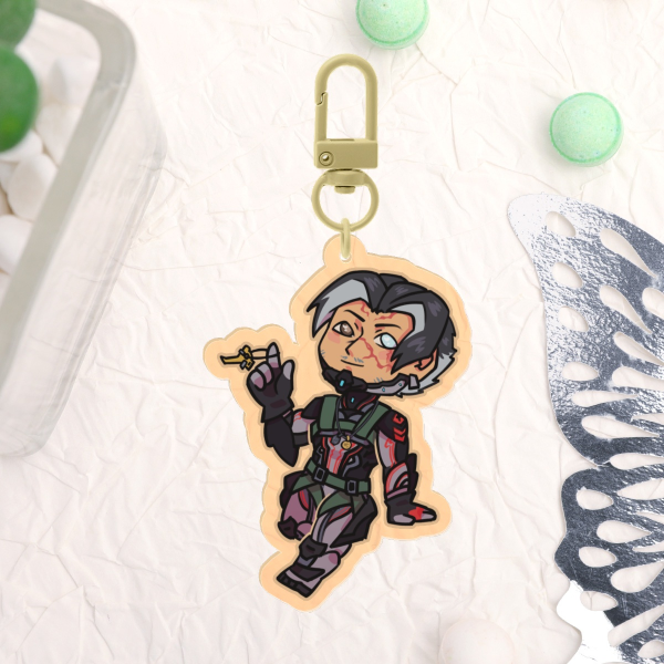 Warframe Arthur Keychain