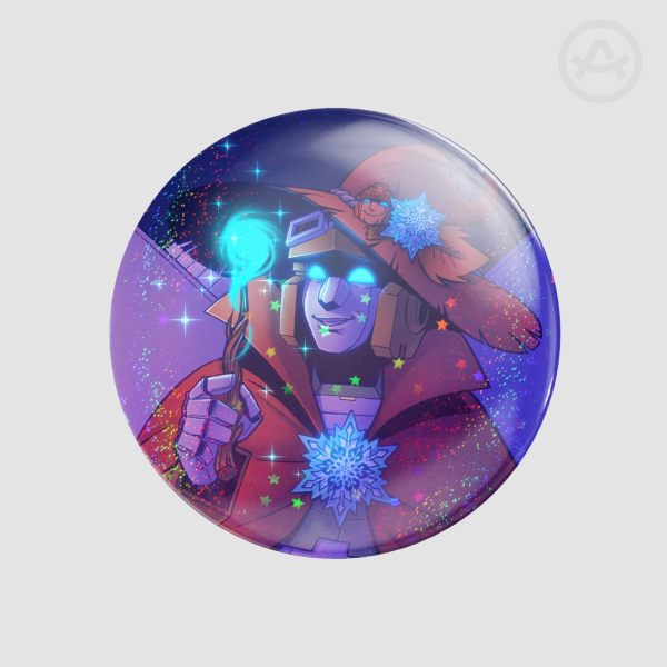 TF Witchy Halloween Button Pin