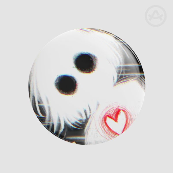 Blank! - Codex Nova Button Pin