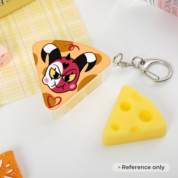 Blitz - Squishy Cheese Keychain