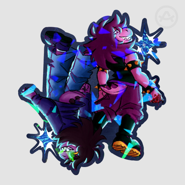 Susie Duality Die Cut Sticker