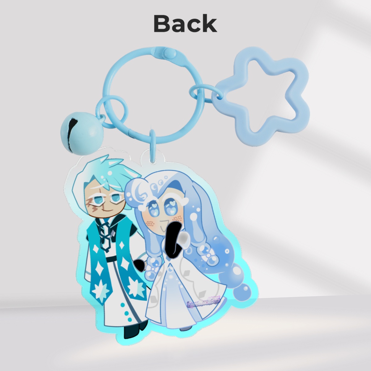 【韓国限定】セイントリリークッキー マープルショップ アクキー2点セット Menthol Cookie x Seltzer Cookie Clear Acrylic Keychains by