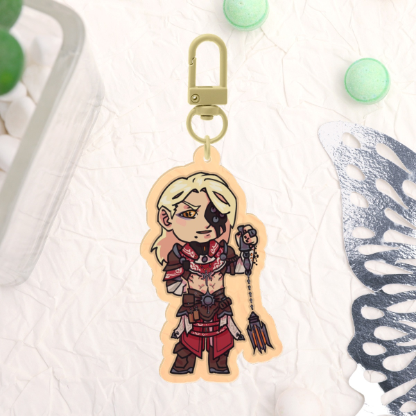 Warframe Lyon Keychain