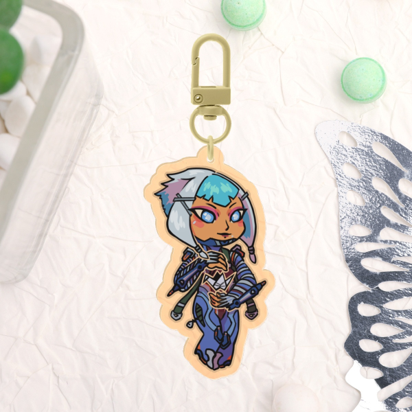 Warframe Aoi Keychain