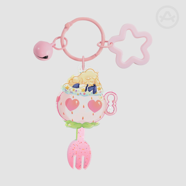 [CHARM] Luka ALNST Acrylic Eating Utensils Keychains