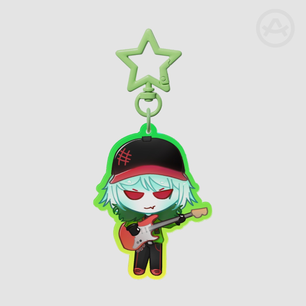 Griefer - Roblox Block Tales - Clear Acrylic Keychains