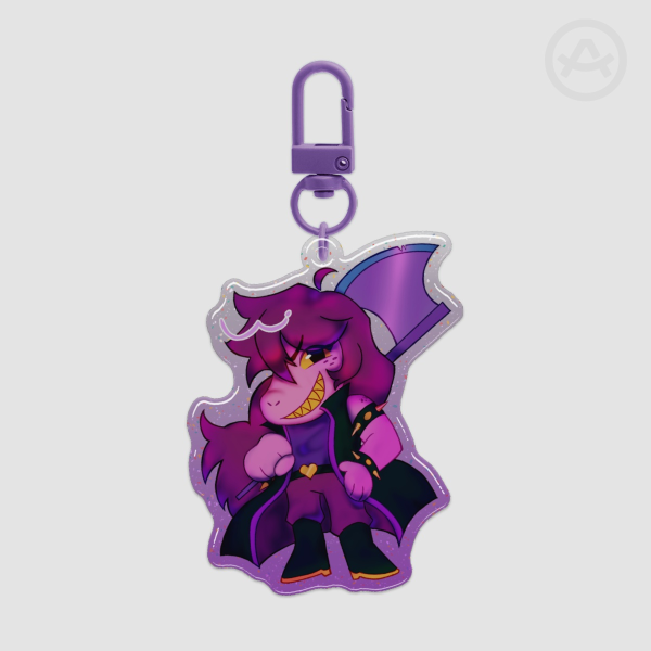Susie Glitter Keychains