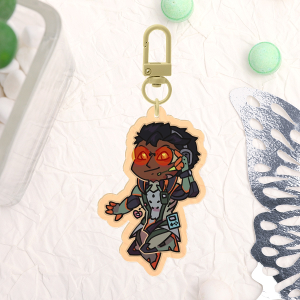 Warframe Amir Keychain