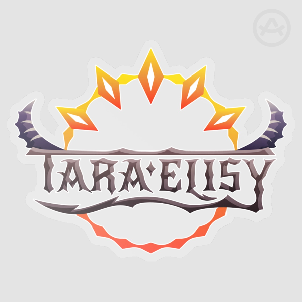 Taraelisy Logo Clear Sticker