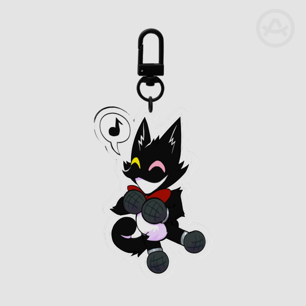 Pluey Acrylic Keycharm