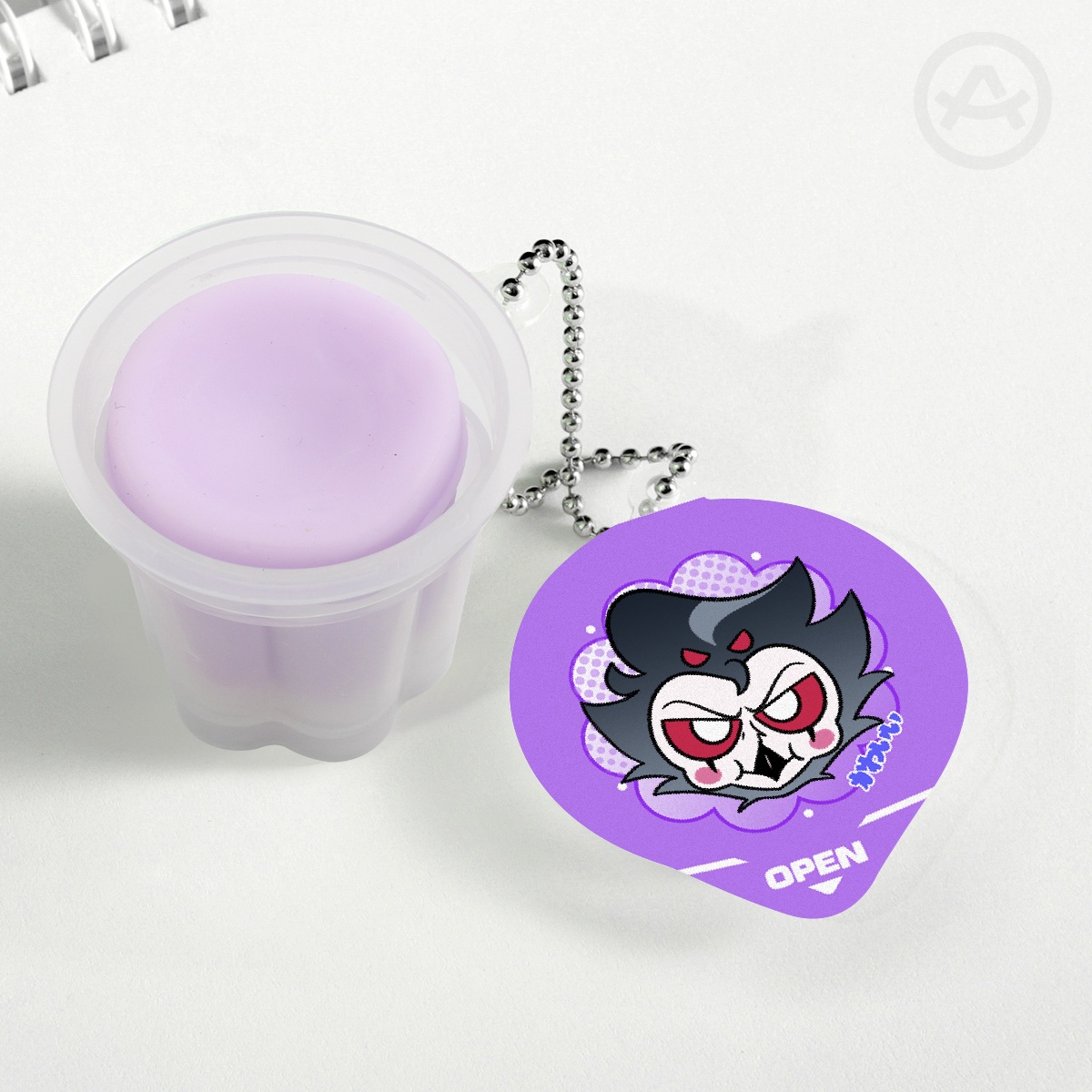 Stolas - Squishy Pudding Keychain
