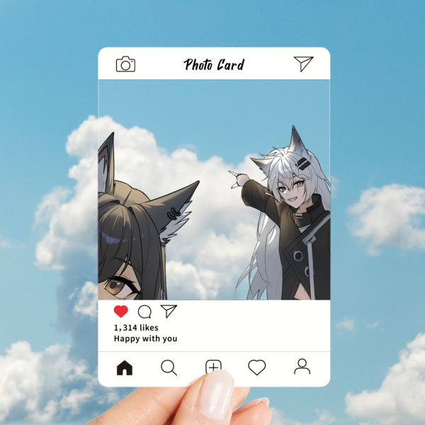 Arknights • TexLapp Plastic Transparent Photocard