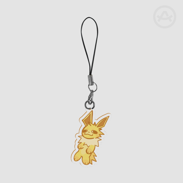 Derpy Jolteon Phone Charm