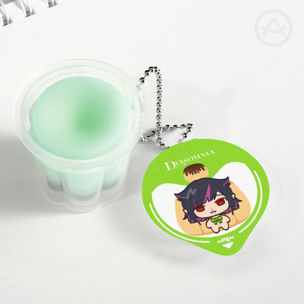 [TWST] Lilia Vanrouge Squishy Pudding Jelly Keychain