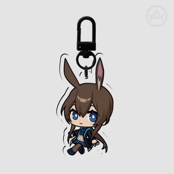 Arknights • Amiya Clear Acrylic Keychain
