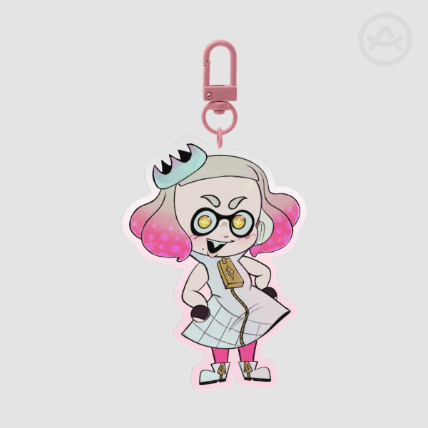 Pearl Off the Hook Keychain