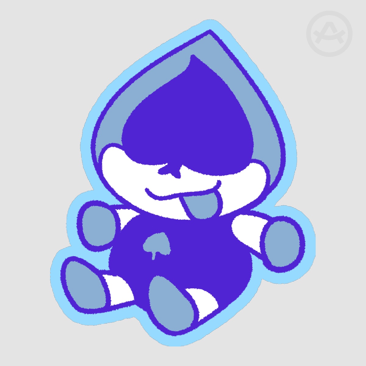 DELTARUNE | Lancer [MATTE DIE CUT STICKER]