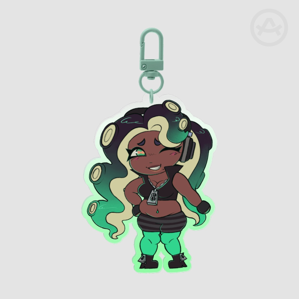 Marina Off the Hook Keychain