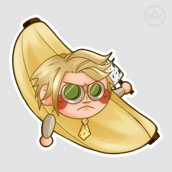 Bananami Die Cut Stickers