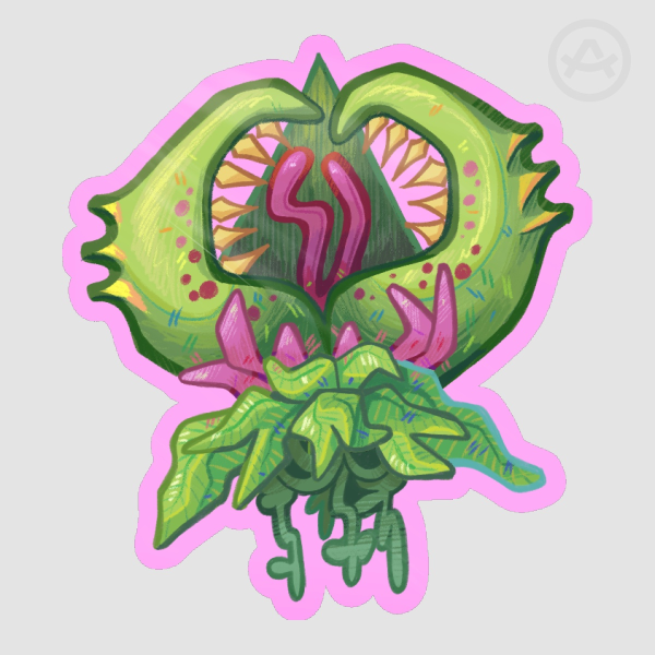 Plantera 2nd Phase Sticker Terraria