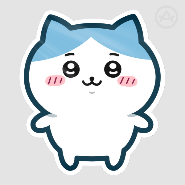 [ CHIIKAWA ] Hachiware Die Cut Sticker