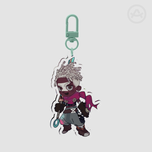 Rebel Heart Ekko Clear Acrylic Keychain