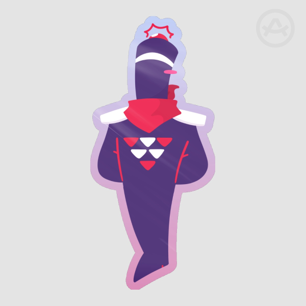 Blushy Jongler Sticker