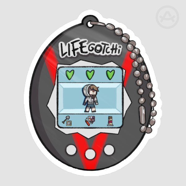 Past Life Villies Pearl Sticker