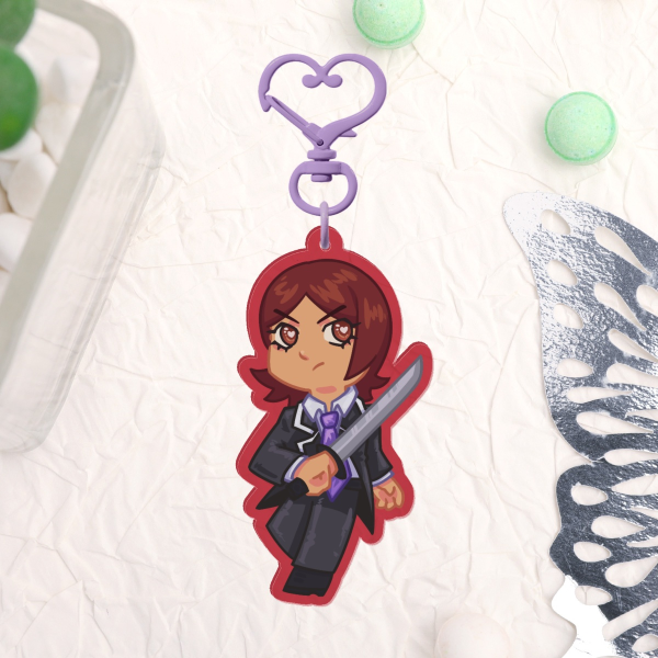 Persona 2 Tatsuya Suou Keychain